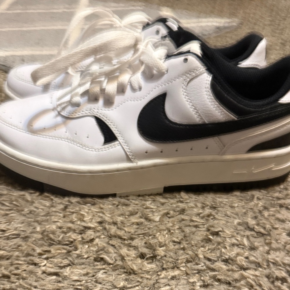 Nike Classic White and Black Sneakers